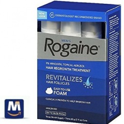 ۹۰% پزشکان فوم ماینوکسیدیل Rogaine را درافزایش رشد مو توصیه میکنند ۹۰% پزشکان فوم ماینوکسیدیل Rogaine را درافزایش رشد مو توصیه میکنند