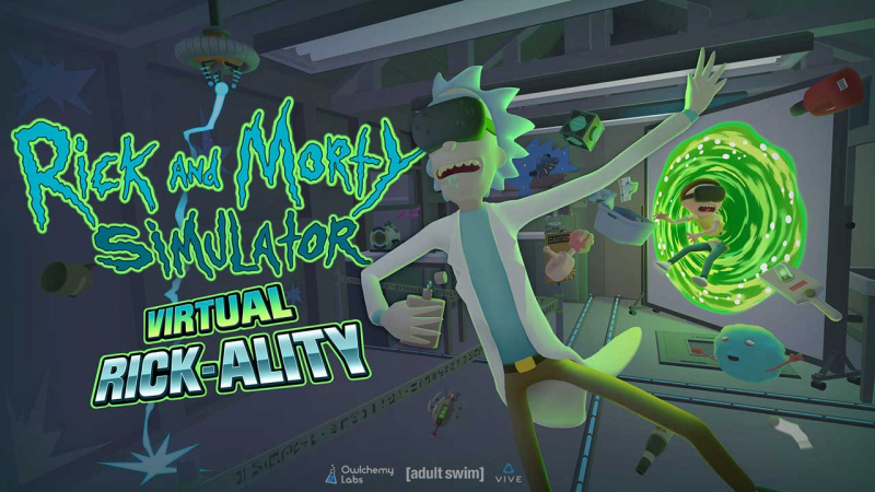 بازی واقعیت مجازی rick and morty