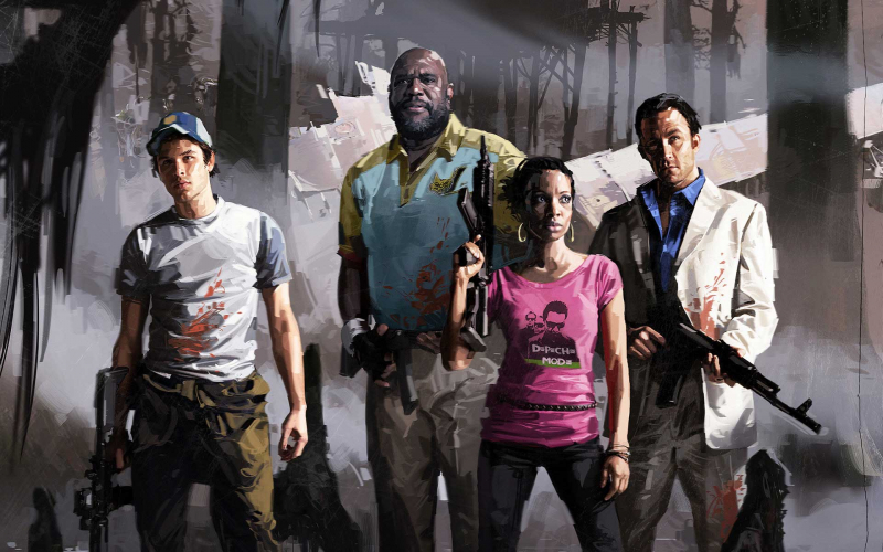 بازی زامبی left 4 dead 2