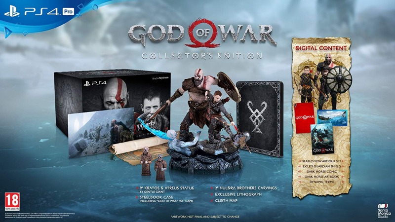 نسخه کالکتور ادیشن god of war