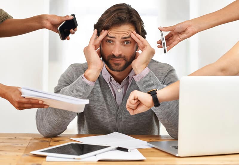 تاثیر استرس روی فشار خون بالا