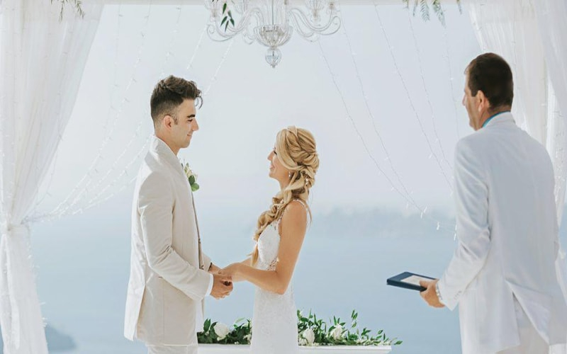 بهترین همسر - wedding-Santorini