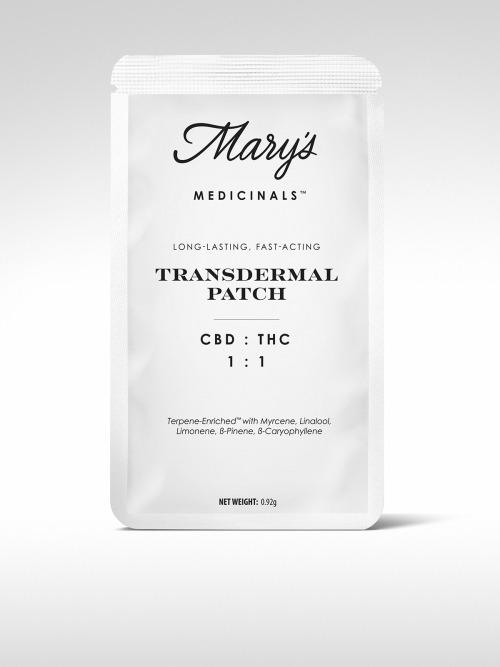 Mary’s Medicinals 1:1 CBD:HTC Patch