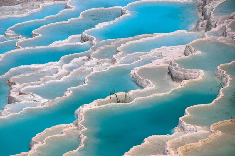 چشمه‌های آبگرم پاموکاله در ترکیه- زیباترین مکان های جهان